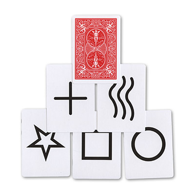 (image for) ESP Cards (Red Bicycle Back, 25 cards, No Instructions) - Trick - Click Image to Close