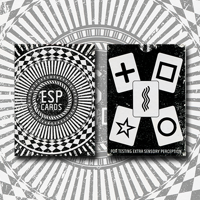 (image for) ESP Origins Deck Only (Black) by Marchand de Trucs - Trick - Click Image to Close
