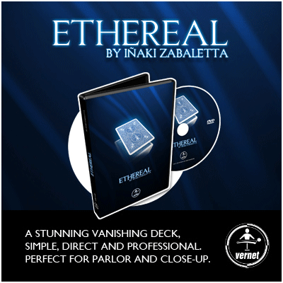 (image for) Ethereal Deck Blue (Gimmick and Online Instructions) by Vernet - Trick - Click Image to Close