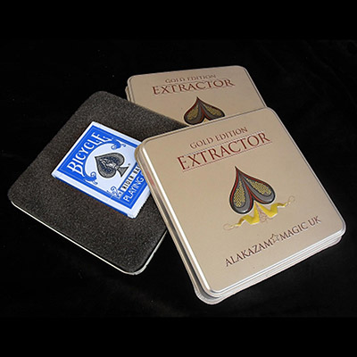 (image for) Extractor Blue Cards(Gold Edition) by Rob Bromley and Peter Nardi and Alakazam Magic - Trick