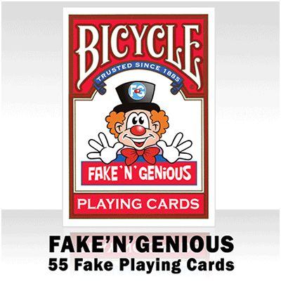 (image for) Fake 'N' Genious Deck by So Magic - Trick - Click Image to Close