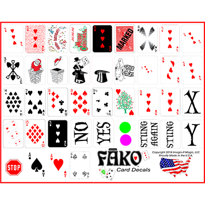 (image for) Fako Sheet by Imagin-If Magic - Trick - Click Image to Close