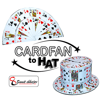(image for) Fan to Hat (Card) by Sumit Chhajer - Trick - Click Image to Close