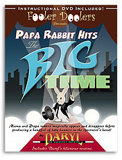 (image for) Papa Rabbit Hits the Big Time (with DVD) by Daryl - Trick