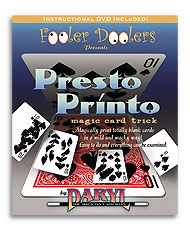 (image for) Presto Printo (with DVD) by Daryl - Trick