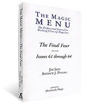(image for) Final Four Magic Menu Book - Click Image to Close