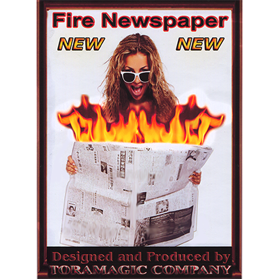 (image for) Fire Newspaper by Tora Magic - Trick - Click Image to Close