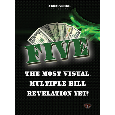 (image for) Five (DVD & Gimmicks) by Xeon Steel - Trick - Click Image to Close