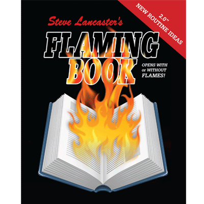 (image for) Flaming Book (Blank) - Click Image to Close