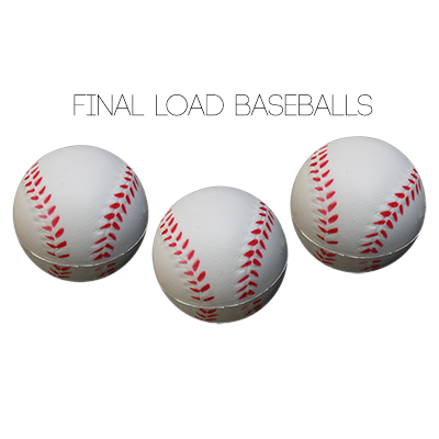 (image for) Final Load Base Balls 2.5 inch (3pk) - by Big Guy's Magic - Click Image to Close