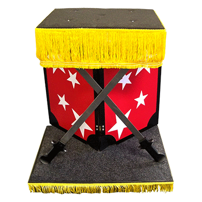(image for) Flying Carpet Illusion by Wood Crafters (swivel With Swords) - Trick - Click Image to Close