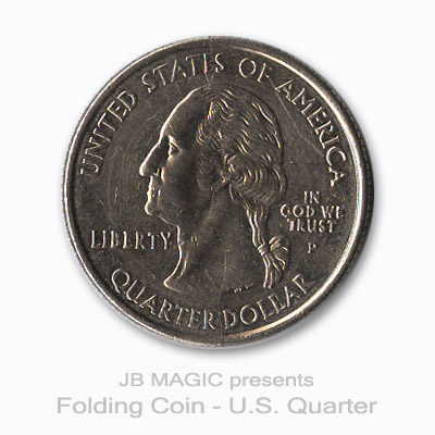 (image for) Folding Coin (US Quarter, Single Cut) - Trick