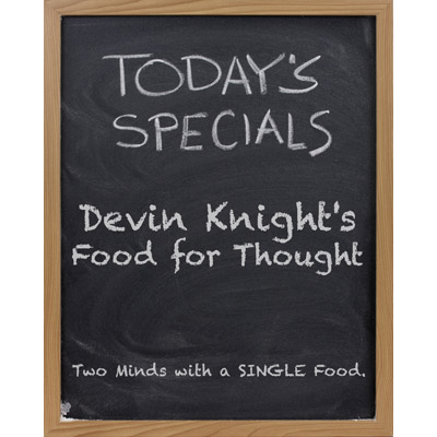 (image for) Food for Thought by Devin Knight - Tricks - Click Image to Close