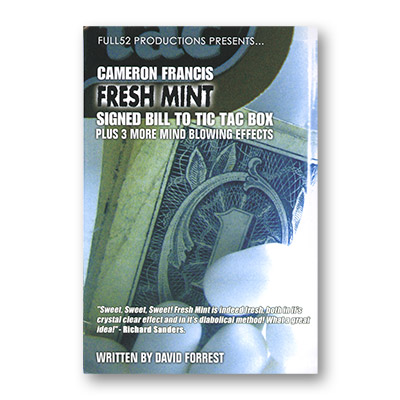 (image for) Fresh Mint by Cameron Francis - Book - Click Image to Close