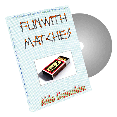 (image for) Fun With Matches Vol.2 by Wild-Colombini Magic - DVD - Click Image to Close