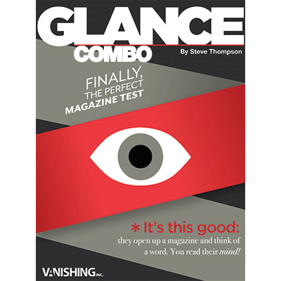 (image for) Glance Combo ( 2 Magazines ) by Steve Thompson - Trick - Click Image to Close