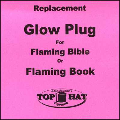 (image for) REPLACEMENT Glo Plug for Flaming Book/Bible - Trick - Click Image to Close