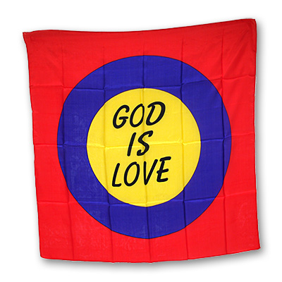 (image for) God is Love Gospel Silk (36 inch) - Trick - Click Image to Close