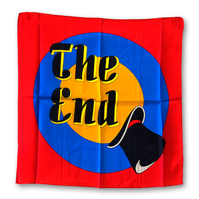 (image for) Silk 36 inch The End from Magic by Gosh - Trick - Click Image to Close
