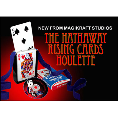 (image for) Hathaway Rising Cards Houlette (With DVD) by Martin Lewis - Trick - Click Image to Close