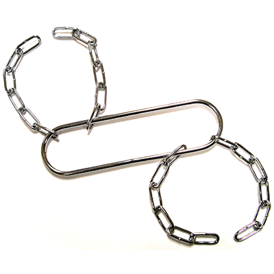 (image for) Houdini Handcuffs (Chrome) by Vincenzo Di Fatta - Tricks - Click Image to Close