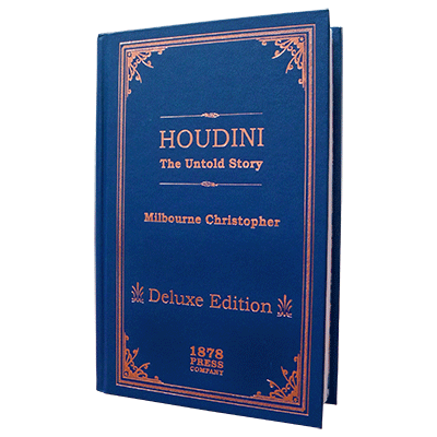 (image for) Houdini - The Untold Story (Delux Edition) by Milbourne Christopher - Book - Click Image to Close