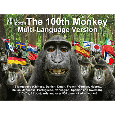 (image for) 100th Monkey Multi-Language by Chris Philpott - Click Image to Close