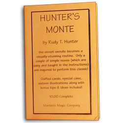 (image for) Hunter's Monte by Rudy Hunter - Trick