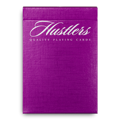 Hustlers Purple Playing Cards
