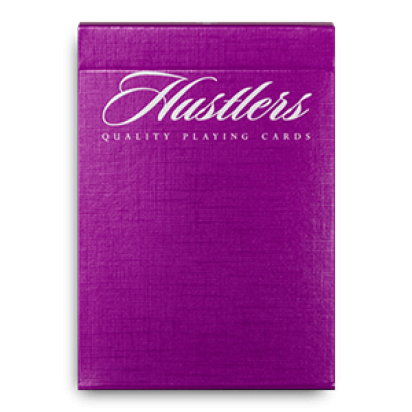 (image for) Hustlers Purple Playing Cards by Ellusionist - Click Image to Close
