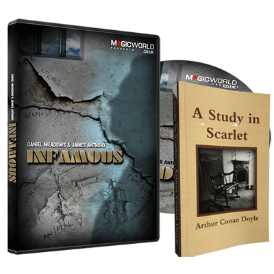 (image for) Infamous Deluxe Set (DVD, Gimmicks & Books) by Daniel Meadows & James Anthony - Trick - Click Image to Close