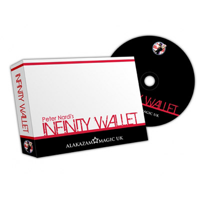 (image for) Infinity Wallet (w/DVD) by Peter Nardi & Alakazam - Tricks - Click Image to Close