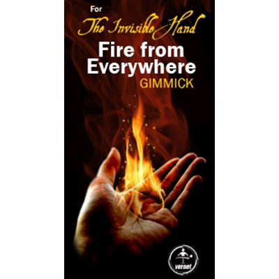 (image for) Invisible Hand Fire From Everywhere (Left Hand) by Vernet Magic - Trick - Click Image to Close