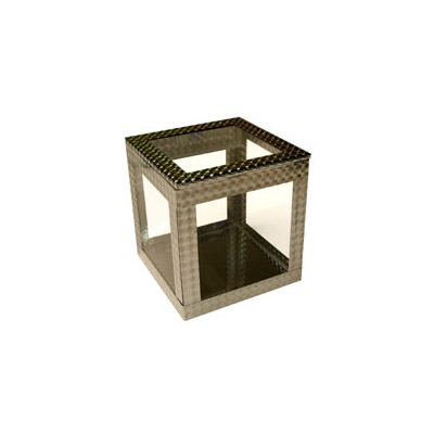 (image for) 4 inch Crystal Clear Cube by Ickle Pickle - Trick - Click Image to Close