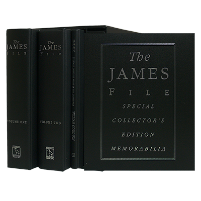 (image for) The James File COLLECTOR'S Edition (3 Book Set) by Allan Slaight - Book - Click Image to Close