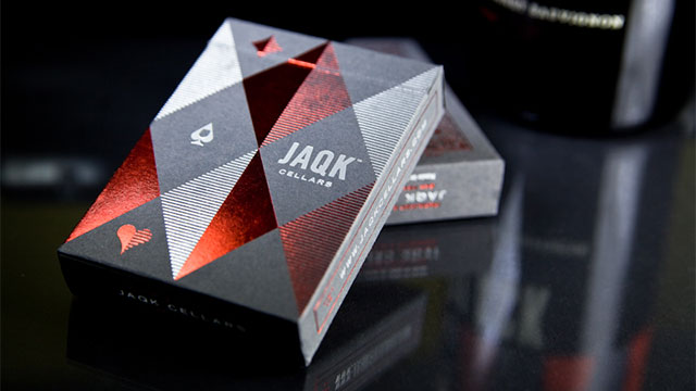 JAQK Red Edition Playing Cards by theory11
