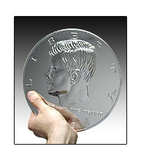 (image for) Jumbo 10 Chrome Half Dollar