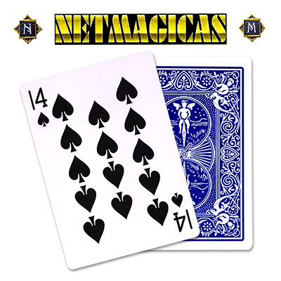 (image for) Jumbo (BLUE) 14 of Spades by Netmagicas - Trick