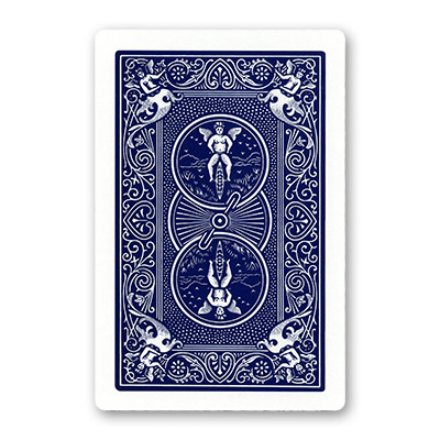 (image for) Jumbo Bicycle Cards (Double Back, BLUE/BLUE) - Trick - Click Image to Close