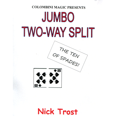 (image for) Jumbo Two-Way Split by Wild-Colombini Magic - Trick