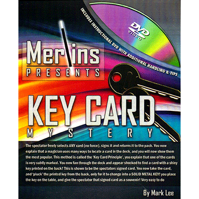 (image for) Key Card Mystery by Merlins - Trick - Click Image to Close