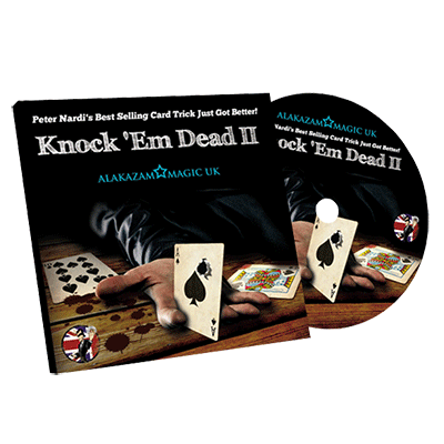 (image for) Knock'em Dead 2 (RED) by Peter Nardi and Alakazam Magic - Click Image to Close