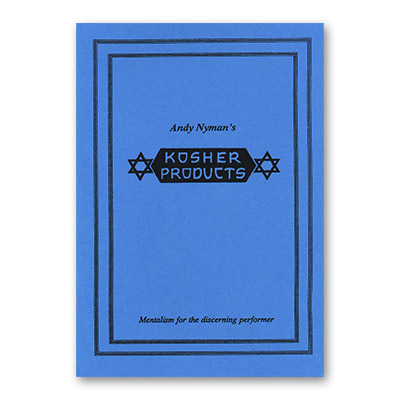 (image for) Kosher Products: Lecture Notes by Andy Nyman & Alakazam Magic - Book - Click Image to Close