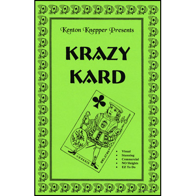 (image for) Krazy Kard by Kenton Knepper - Trick - Click Image to Close