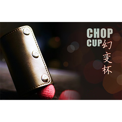 (image for) Leather Chop Cup (with Balls) - Trick - Click Image to Close