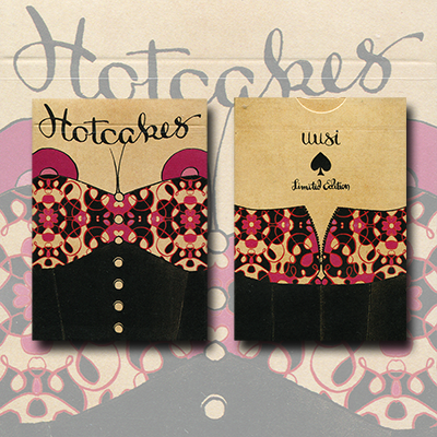 (image for) Limited Edition Black Hotcakes Playing Cards by Uusi - Click Image to Close