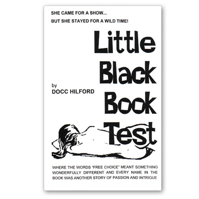 (image for) Little Black Book Test by Docc Hilford - Trick - Click Image to Close