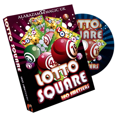 (image for) Lotto Square by Leo Smetsers and Alakazam Magic - DVD - Click Image to Close