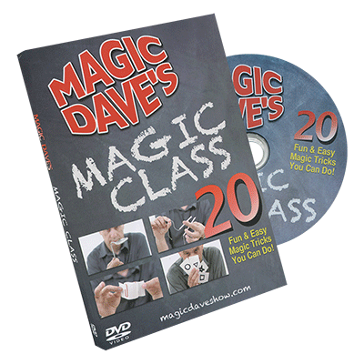 (image for) Magic Dave's Magic Class by David Williamson - DVD - Click Image to Close