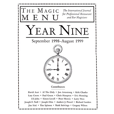 (image for) Year 9 : The Magic Menu - Book - Click Image to Close